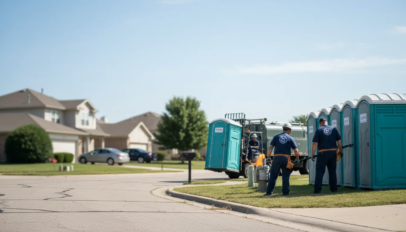 Porta Potty Rental in Lindale, TX near me